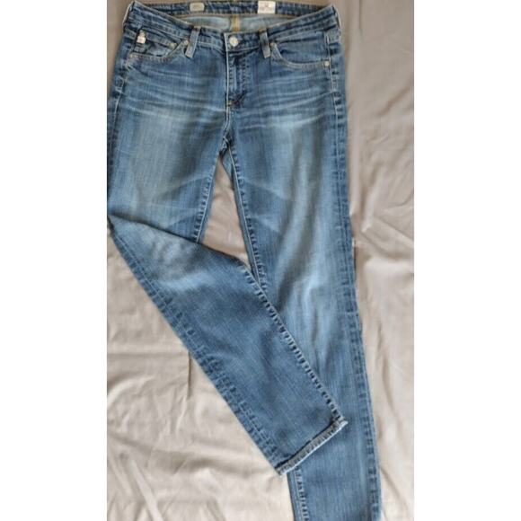 AG Cigarette Ankle Jeans, Size 28R, Inseam 28 - Picture 1 of 6